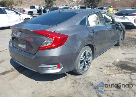 2016 Honda Civic Ex from USA, damaged, VIN 2HGFC1F33GH640820